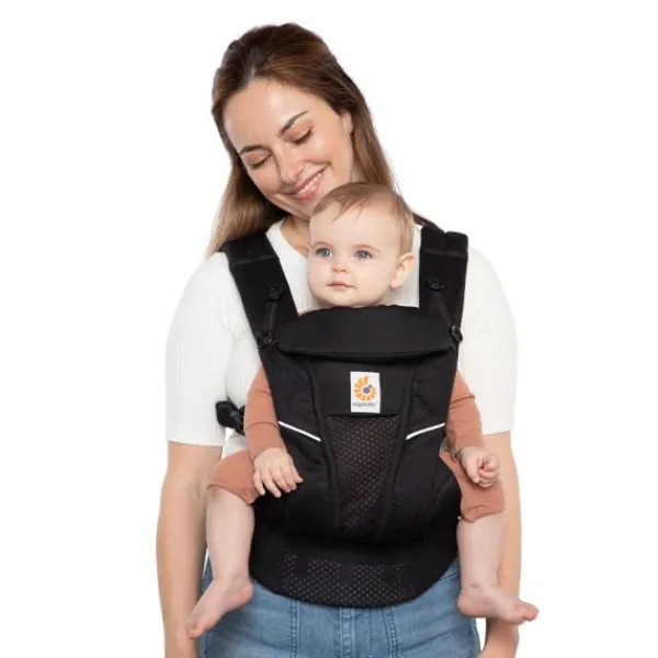 Ergobaby Omni Breeze Onyx Black> Rugdragers|Buikdragers