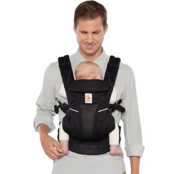 Ergobaby Omni Breeze Onyx Black> Rugdragers|Buikdragers