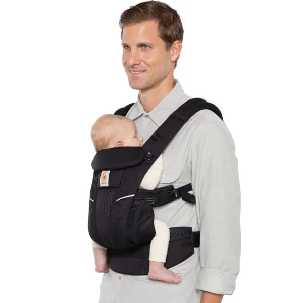 Ergobaby Omni Breeze Onyx Black> Rugdragers|Buikdragers