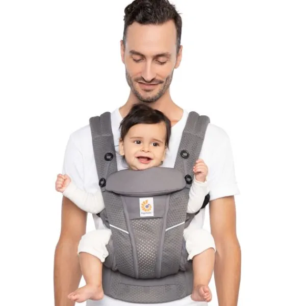 Ergobaby Omni Breeze Onyx Black> Rugdragers|Buikdragers
