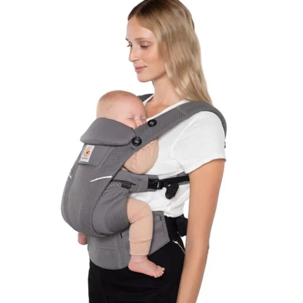 Ergobaby Omni Breeze Onyx Black> Rugdragers|Buikdragers