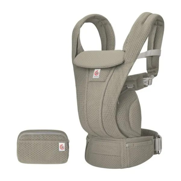 Ergobaby Omni Deluxe Mesh Draagzak - Natural Beige> Rugdragers