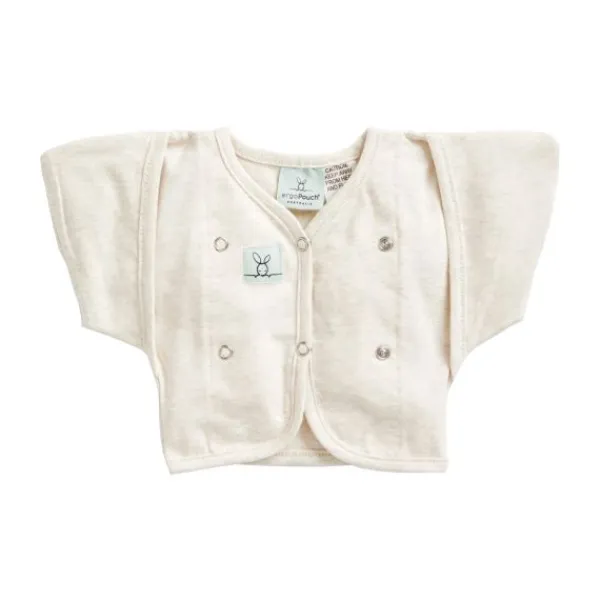 Ergopouch Cocoon Butterfly Cardi Oatmeal Marle 0-3mnd> 4-Seizoenen Slaapzakken