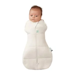 Ergopouch Cocoon Inbaker Slaapzak Oatmeal Marle 3,5 Tog 3-6mnd> 4-Seizoenen Slaapzakken