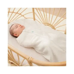 Ergopouch Cocoon Inbaker Slaapzak Oatmeal Marle 1,0 Tog 3-6mnd> 4-Seizoenen Slaapzakken