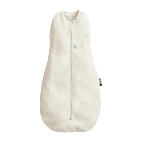 Ergopouch Cocoon Inbaker Slaapzak Oatmeal Marle 0,2 Tog 6-12mnd> 4-Seizoenen Slaapzakken