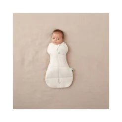 Ergopouch Cocoon Inbaker Slaapzak Oatmeal Marle 2,5 Tog 0-3mnd> 4-Seizoenen Slaapzakken