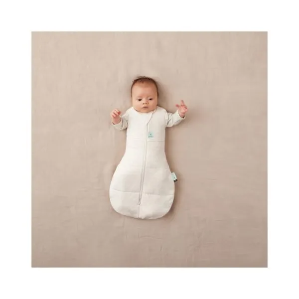 Ergopouch Cocoon Inbaker Slaapzak Oatmeal Marle 2,5 Tog 0-3mnd> 4-Seizoenen Slaapzakken