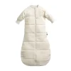Ergopouch Slaapzak Met Mouwen Jersey Oatmeal Marle 2,5 Tog 3-12mnd> 4-Seizoenen Slaapzakken
