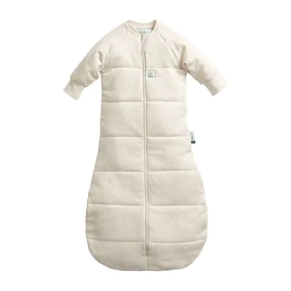 Ergopouch Slaapzak Met Mouwen Jersey Oatmeal Marle 2,5 Tog 8-24mnd> 4-Seizoenen Slaapzakken