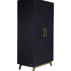 Europe Baby Ledikant 60 x 120 - Commode - Hanglegkast 2-deurs Iglo Grijs><noscript><img width=