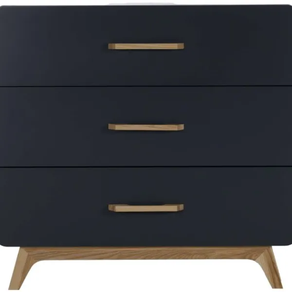 Europe Baby Ledikant 60 x 120 - Commode - Hanglegkast 2-deurs Iglo Grijs> Complete Babykamers|Ladekasten