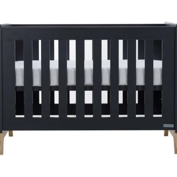 Europe Baby Ledikant 60 x 120 - Commode - Hanglegkast 2-deurs Iglo Grijs> Complete Babykamers|Ladekasten