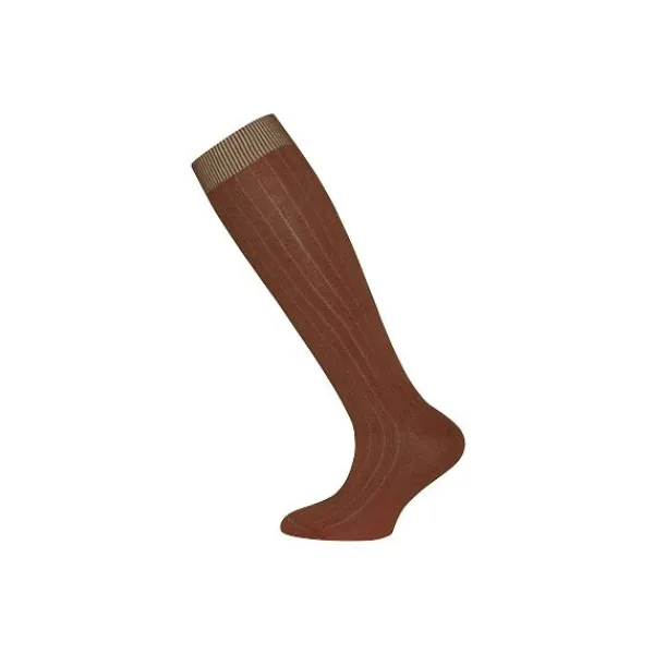 Ewers Kniekous Rib Copper 15-16> Sokjes