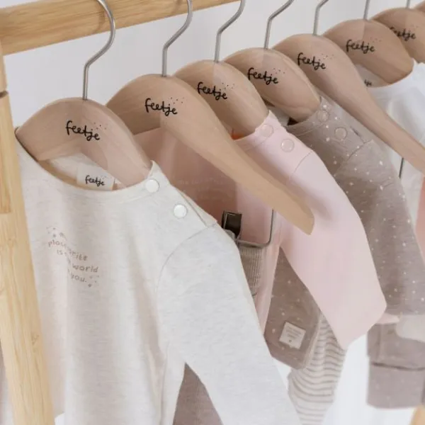 Feetje Boxpak Met Voet Print The Magic Is In You Taupe Melange 44> Boxpakjes
