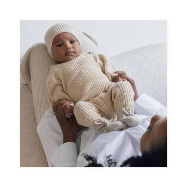 Feetje Broek Gebreid The Magic is in You Creme 56> Broekjes