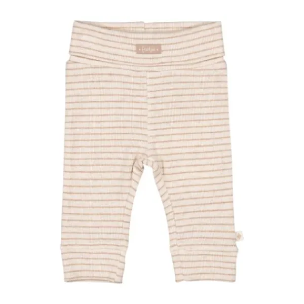 Feetje Broek Rib Streep The Magic Is In You Taupe Melange 44> Broekjes