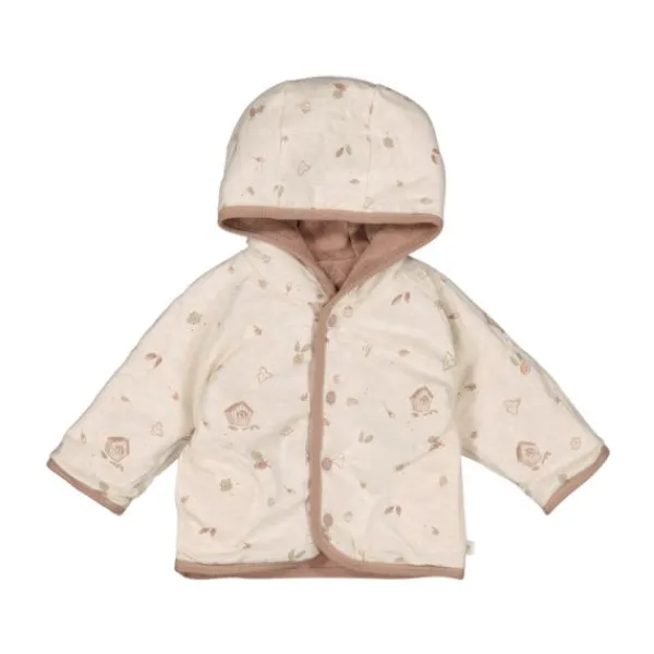 Feetje Fall Favorites Omkeerbaar Jasje Velours Met Capuchon - Maat 50 - Hazelnoot> Jasjes