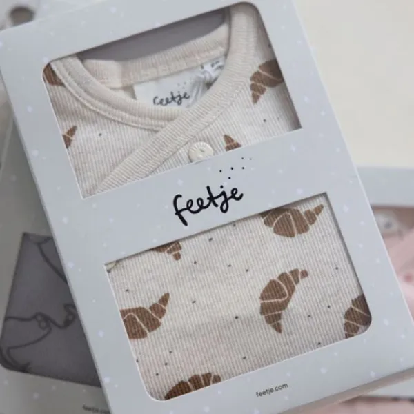 Feetje Geschenkset Boxpak + Muts Croissant 56> Boxpakjes