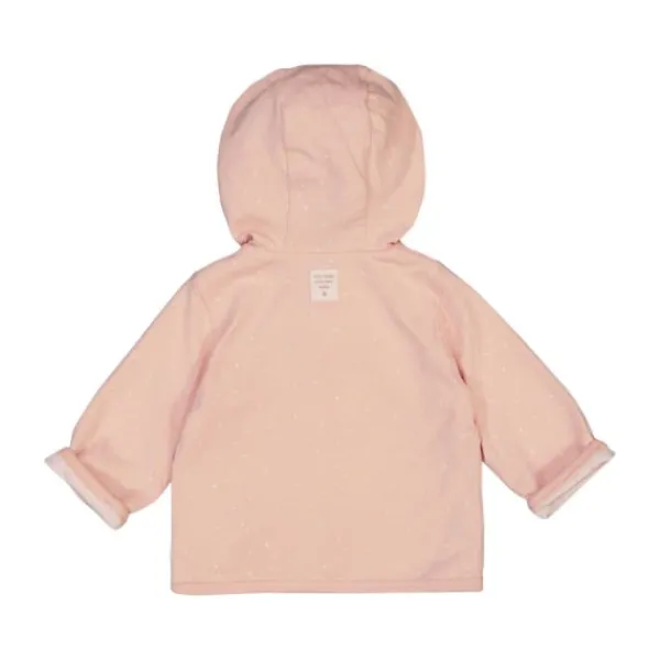 Feetje Jas Met Capuchon Omkeerbaar Print The Magic Is In You Roze 50> Jasjes