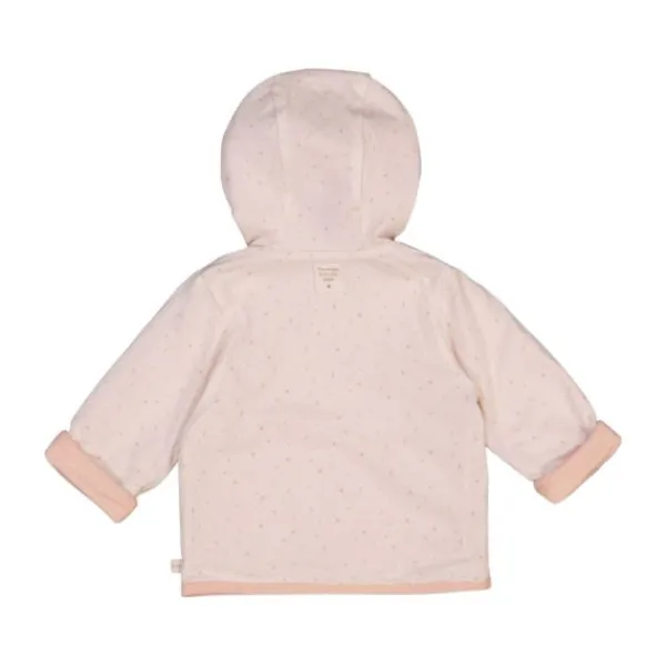 Feetje Jas Met Capuchon Omkeerbaar Print The Magic Is In You Roze 50> Jasjes