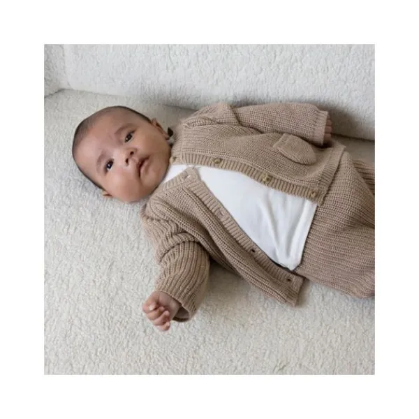 Feetje Mutsje Gebreid The Magic is in You Taupe 0-3 maanden> Mutsjes