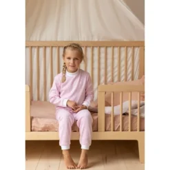 Feetje Pyjama Wafel Lichtroze maat 56><noscript><img width=