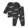 Feetje Ricky Racer Pyjama - Maat 68 - Antraciet Melange> Pyjama's