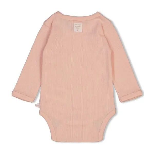 Feetje Romper Wikkel Rib The Magic Is In You Roze 44> Rompertjes