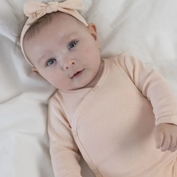 Feetje Romper Wikkel Rib The Magic Is In You Roze 44> Rompertjes