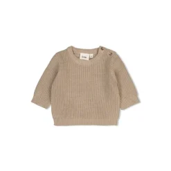 Feetje Sweater Gebreid The Magic is in You Taupe 56><noscript><img width=