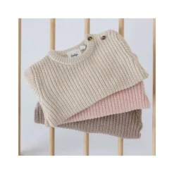 Feetje Sweater Gebreid The Magic is in You Taupe 56><noscript><img width=