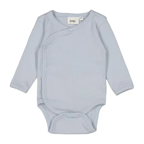 Feetje The Magic Is In You Wikkelromper Rib - Maat 44 - Blauw> Rompertjes