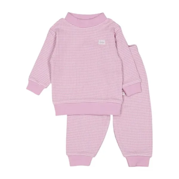 Feetje Wafelpyjama - Maat 56 - Lila> Pyjama's