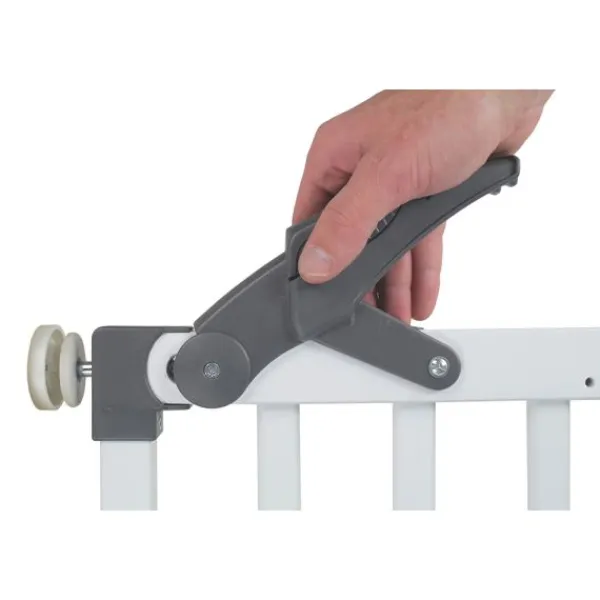 Fenss Traphek Oslo Hout Zwart (71 cm - 102 cm)> Traphekken Configuratiesysteem|Traphekken Met Rolsysteem