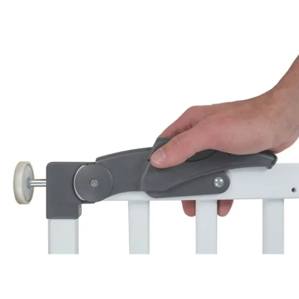 Fenss Traphek Oslo Hout Zwart (71 cm - 102 cm)> Traphekken Configuratiesysteem|Traphekken Met Rolsysteem