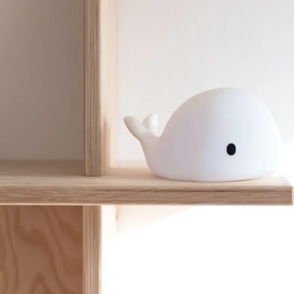 Flow Amsterdam Nachtlamp Moby Wit Silicone> Nachtlampen