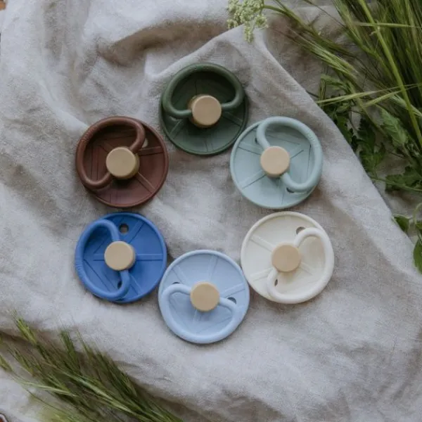Frigg Fopspeen Little Viking Powder Blue/Cream T2 6-18 mnd (2 stuks)> Fopspenen 12+ Maanden|Fopspenen 6+ Maanden