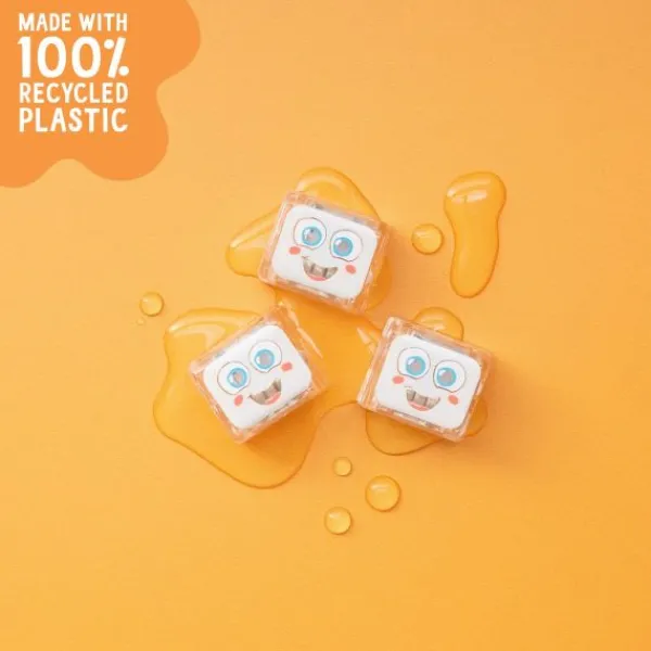 Glo Pals Cubes Light Up Party White 4-Pack> Badspeelgoed
