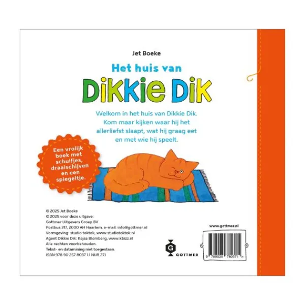 Gottmer Kartonboek - Het huis van Dikkie Dik> Boeken