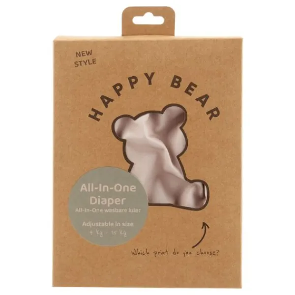 HappyBear Luier All-In One Nougat> Luiers