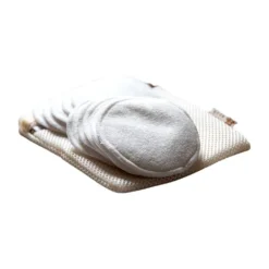 HappyBear Zoogcompressen Wasbaar (10 stuks) Inclusief Wasnet + Tasje><noscript><img width=