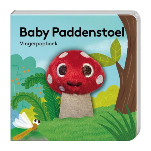 Imagebooks Vingerpopboekje Baby Paddenstoel> Boeken