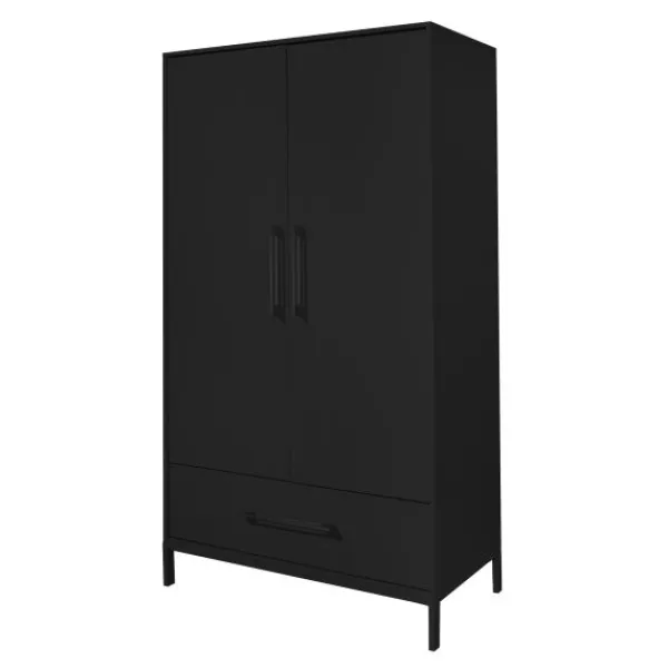 Interbaby Ledikant 60 x 120 - Commode 3 Laden- Hanglegkast 2-deurs Jupiter> Complete Babykamers|Ladekasten