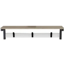 Interbaby Ledikant 60 x 120 - Commode 3 Laden - Hanglegkast 2-Deurs Strips Wit><noscript><img width=