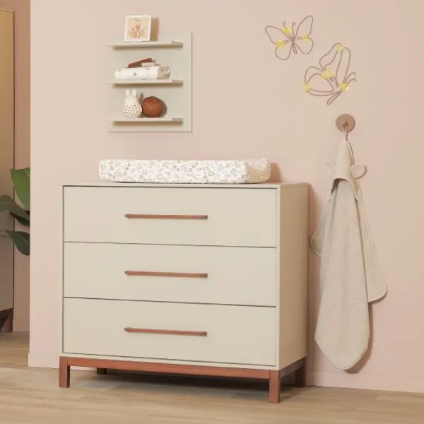 Interbaby Ledikant 60 x 120 - Commode - Hanglegkast Pluto> Complete Babykamers|Ladekasten