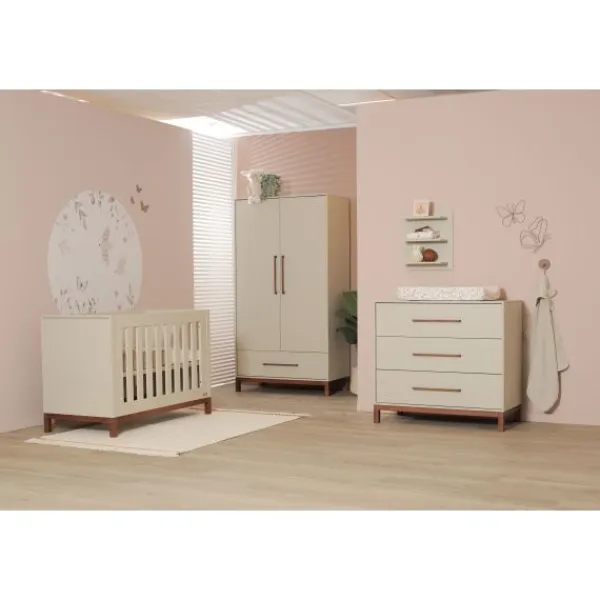 Interbaby Ledikant 60 x 120 - Commode - Hanglegkast Pluto> Complete Babykamers|Ladekasten