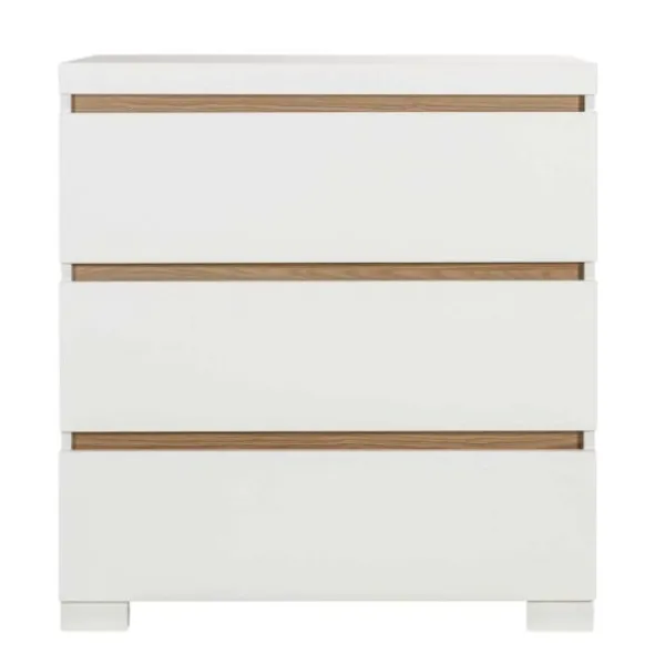 Interbaby Ledikant 60 x 120 - Commode 3 Laden Valencia - Hanglegkast 2 Deuren Valencia> Complete Babykamers|Ladekasten