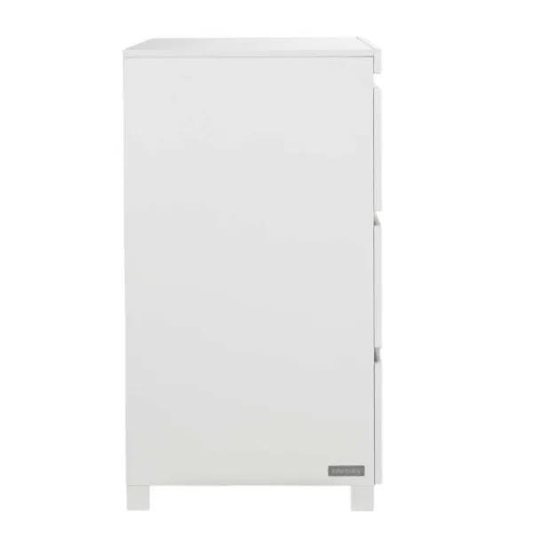Interbaby Ledikant 60 x 120 - Commode 3 Laden Valencia - Hanglegkast 2 Deuren Valencia> Complete Babykamers|Ladekasten