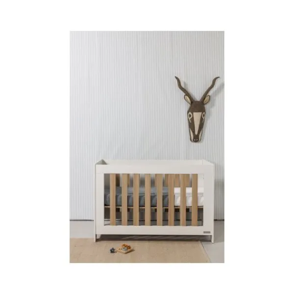 Interbaby Ledikant 60 x 120 - Commode 3 Laden Valencia - Hanglegkast 2 Deuren Valencia> Complete Babykamers|Ladekasten